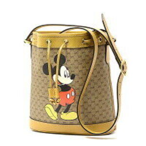 Gucci Disney Collaboration Bucket Bag Brown